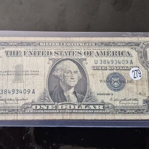 Vintage One Dollar Silver Certificate